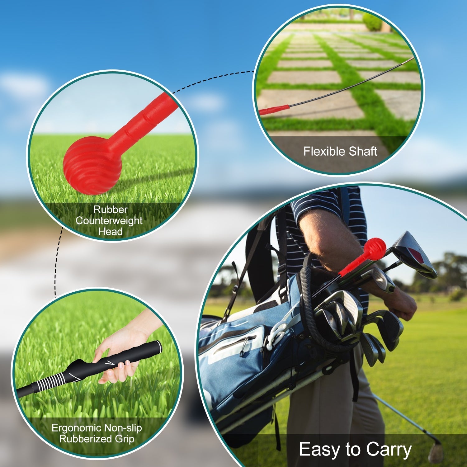 Yunic Golf Swing Trainer (Fixed) - Angler's Pro Tackle & Outdoors