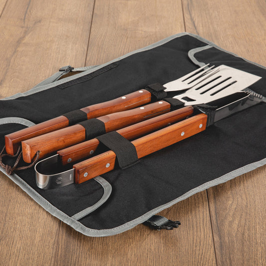 Picnic Time 3-Piece BBQ Tote & Grill Set
