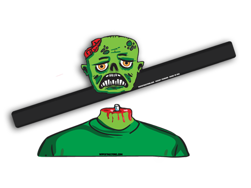 Zed is Dead Zombie WiperTag and Decal - Angler's Pro Tackle & Outdoors