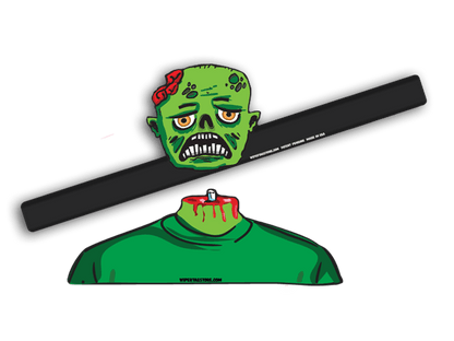 Zed is Dead Zombie WiperTag and Decal - Angler's Pro Tackle & Outdoors