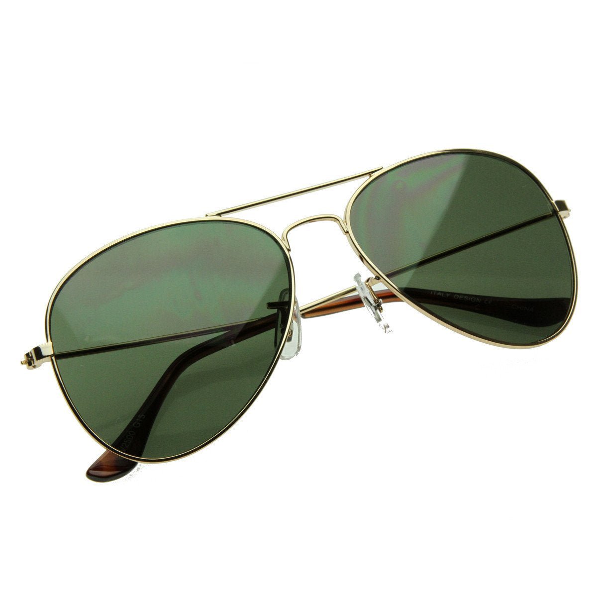 zeroUV - Celebrity Classic Metal Military Aviator Sunglasses 1041 - Angler's Pro Tackle & Outdoors