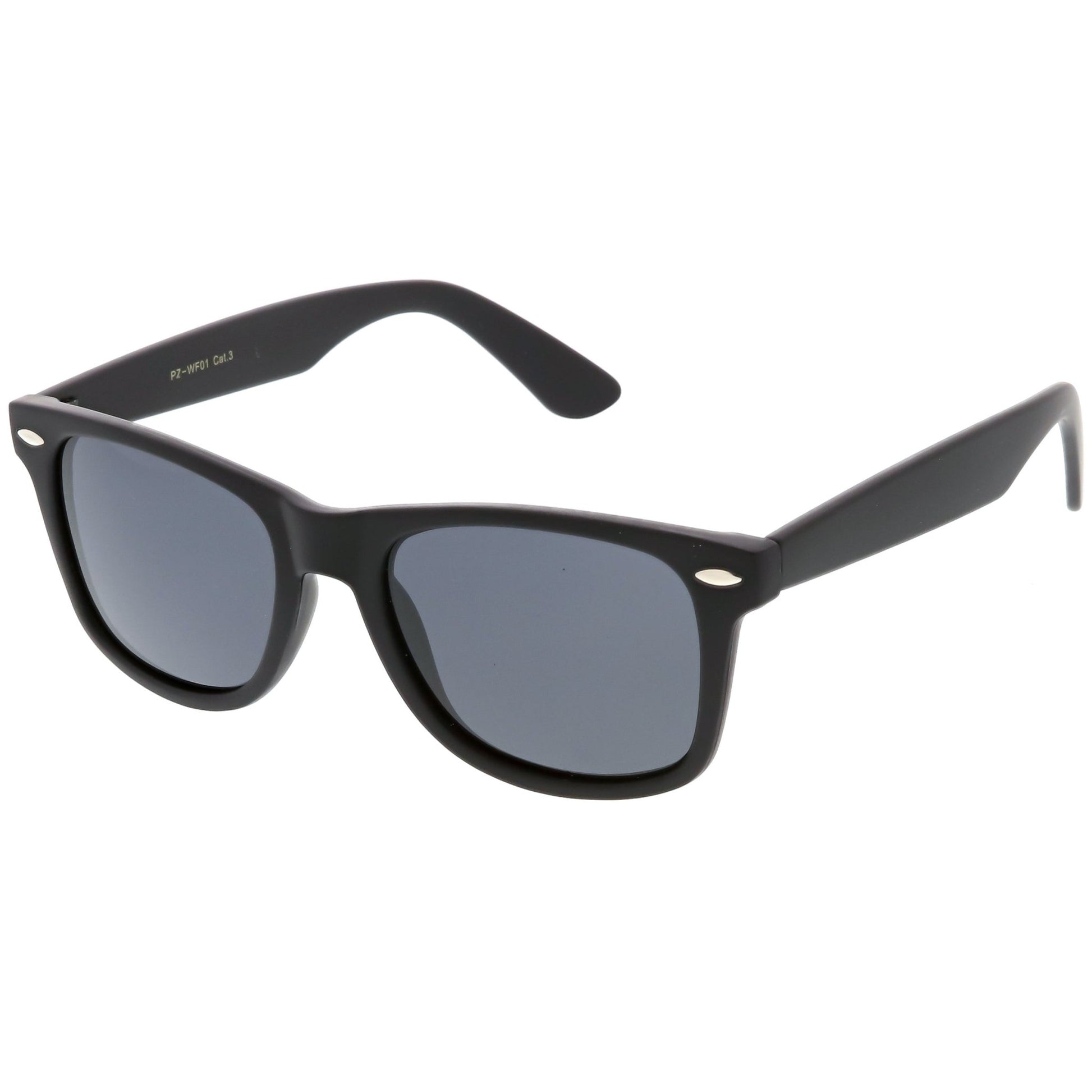 zeroUV - Classic Unisex Polarized Lens Horned Rim Sunglasses A840 - Angler's Pro Tackle & Outdoors