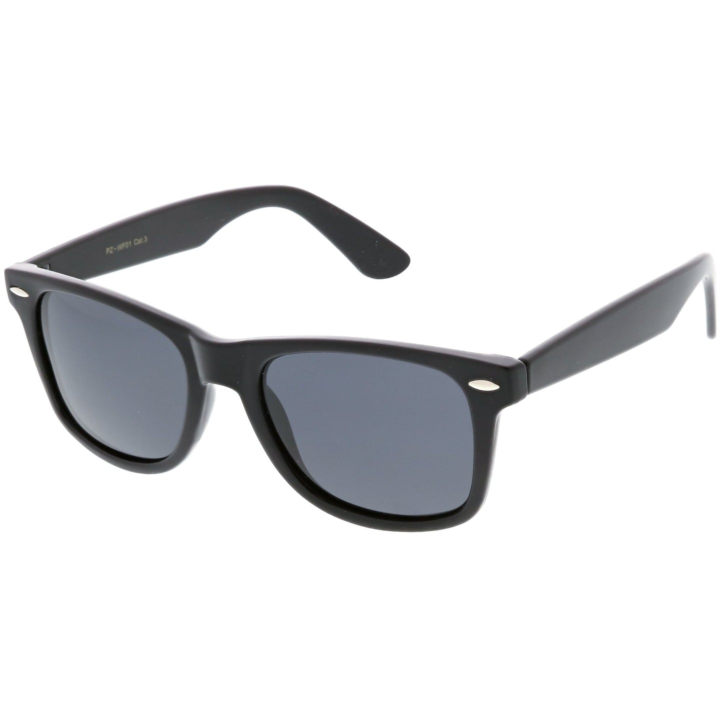 zeroUV - Classic Unisex Polarized Lens Horned Rim Sunglasses A840 - Angler's Pro Tackle & Outdoors