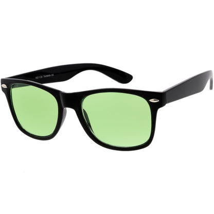 zeroUV - Limited Edition Color Tinted Lens Horned Rim Sunglasses 8803 - Angler's Pro Tackle & Outdoors