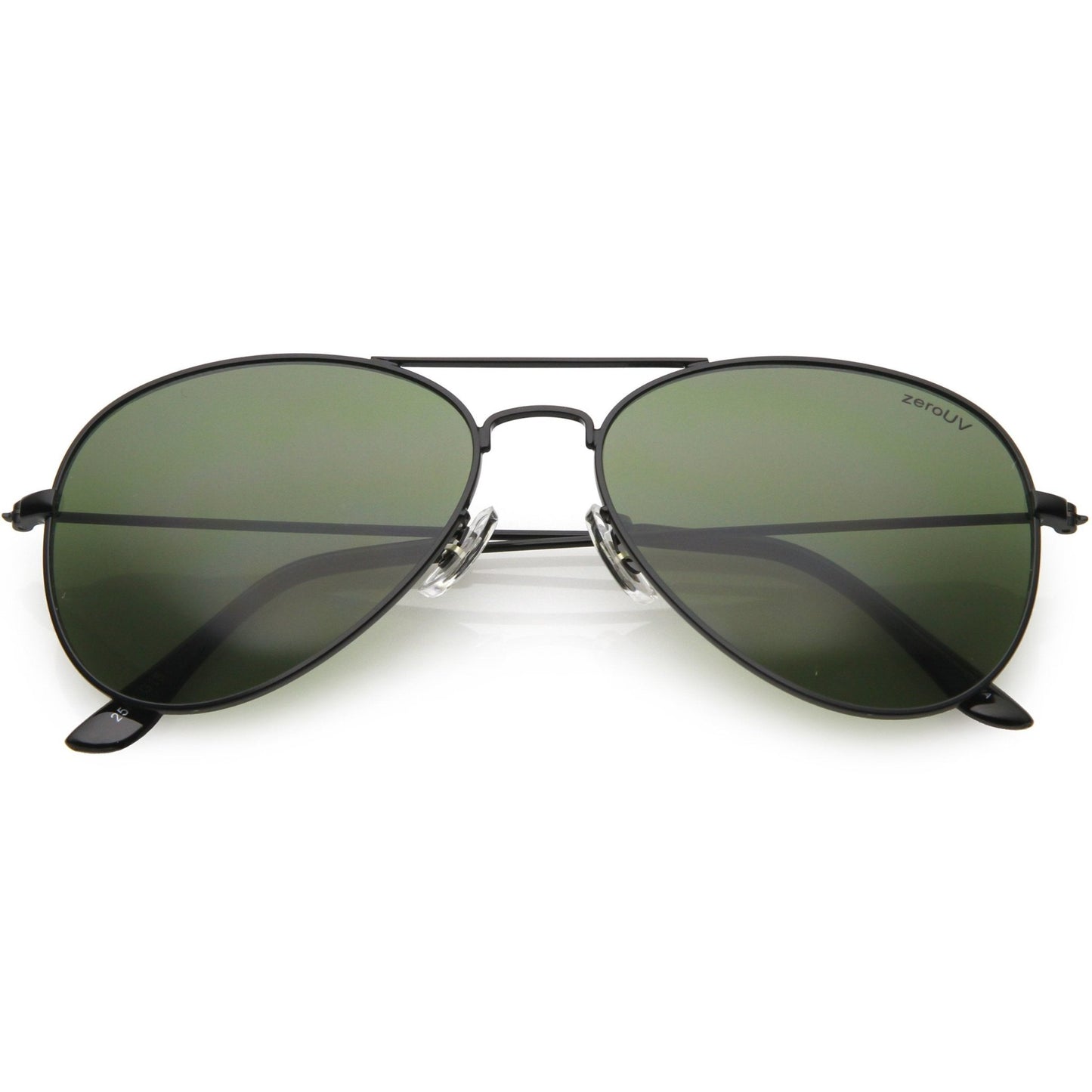 zeroUV - Original Classic Metal Military Aviator Sunglasses 1041 58mm - Angler's Pro Tackle & Outdoors