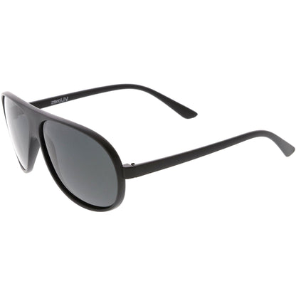 zeroUV - Polarized Lens Oversize Flat Top Aviator Sunglasses C702 - Angler's Pro Tackle & Outdoors