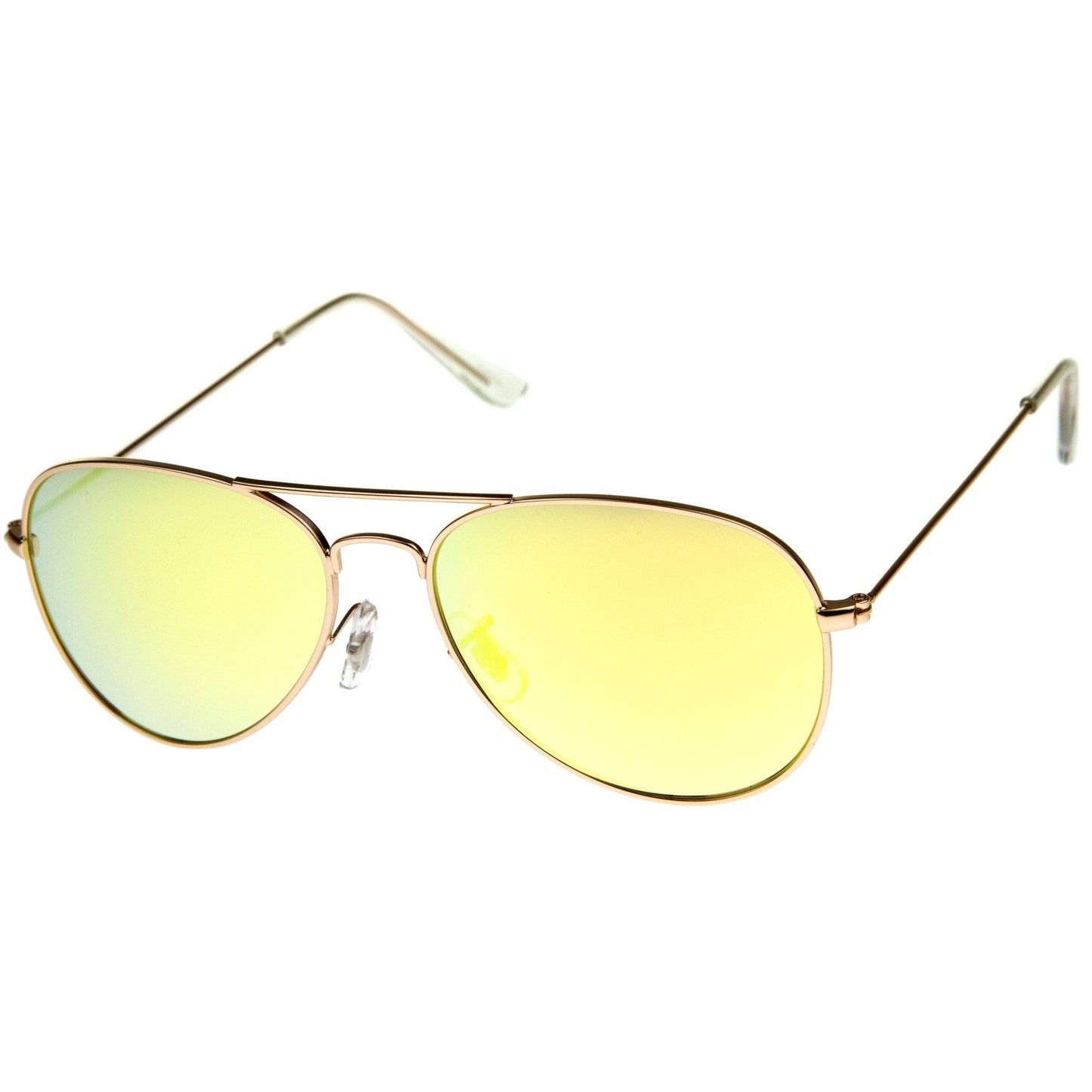 zeroUV - Premium Nickel Plated Frame Multi - Coated Mirror Lens Aviator Sunglasses A284 - Angler's Pro Tackle & Outdoors