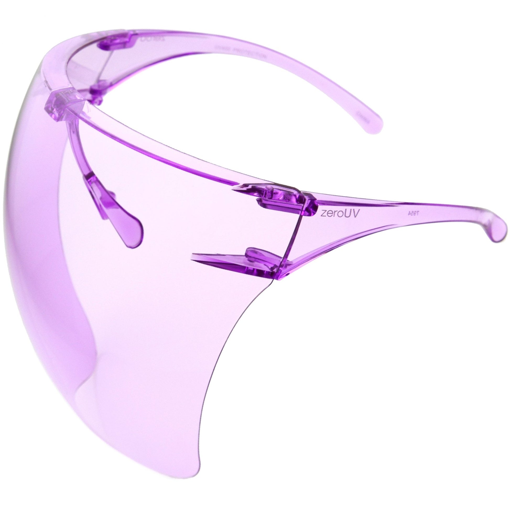 zeroUV Protective Face Shield Full Cover Visor Glasses/Sunglasses (Anti - Fog) D188 - Angler's Pro Tackle & Outdoors