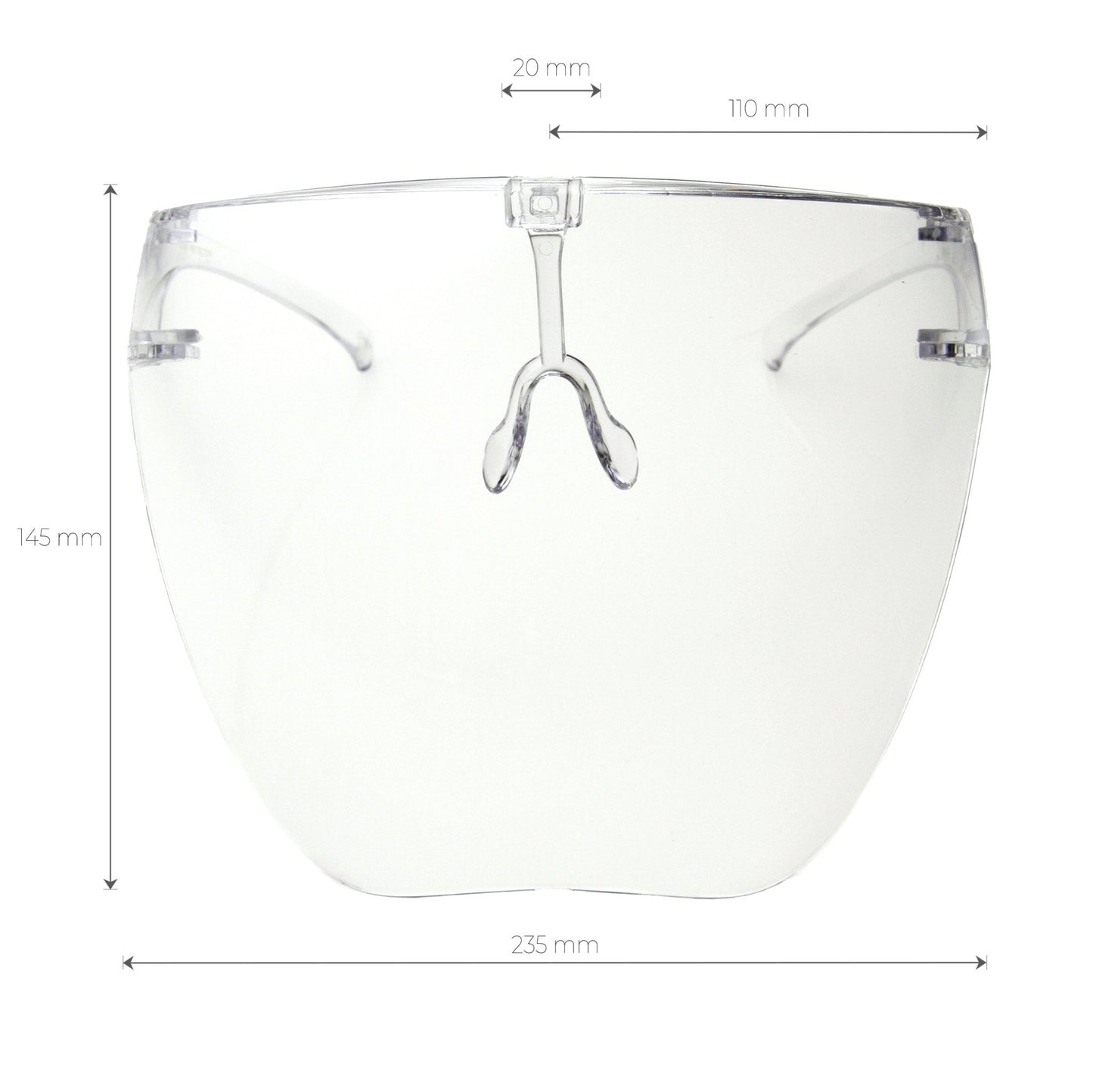 zeroUV Protective Face Shield Full Cover Visor Glasses/Sunglasses (Anti - Fog) D188 - Angler's Pro Tackle & Outdoors