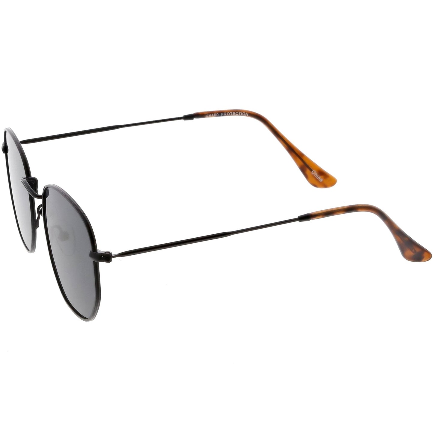 zeroUV - Retro Dapper Indie Modern Flat Geometric Lens Sunglasses C518 - Angler's Pro Tackle & Outdoors