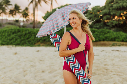 Picnic Time 5.5 Ft. Portable Beach Umbrella