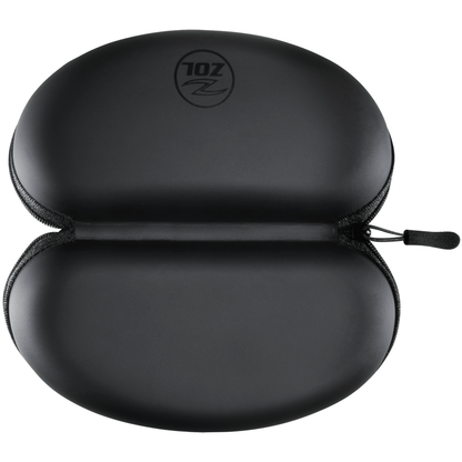 Zol Zipper Hard Shell Sunglasses Case and Eyeglasses Case