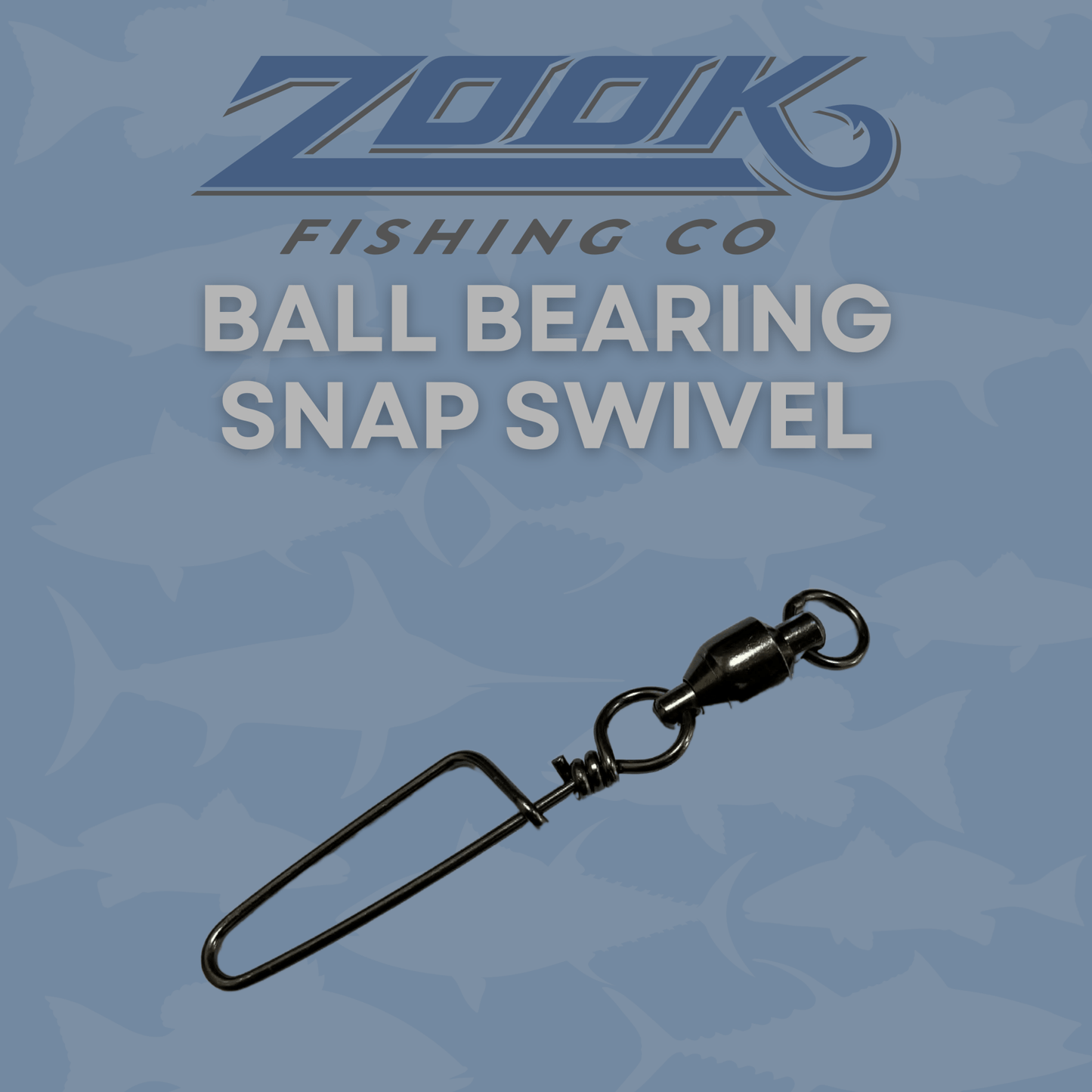 Zook Fishing Co Ball Bearing Snap Swivel - Angler's Pro Tackle & Outdoors