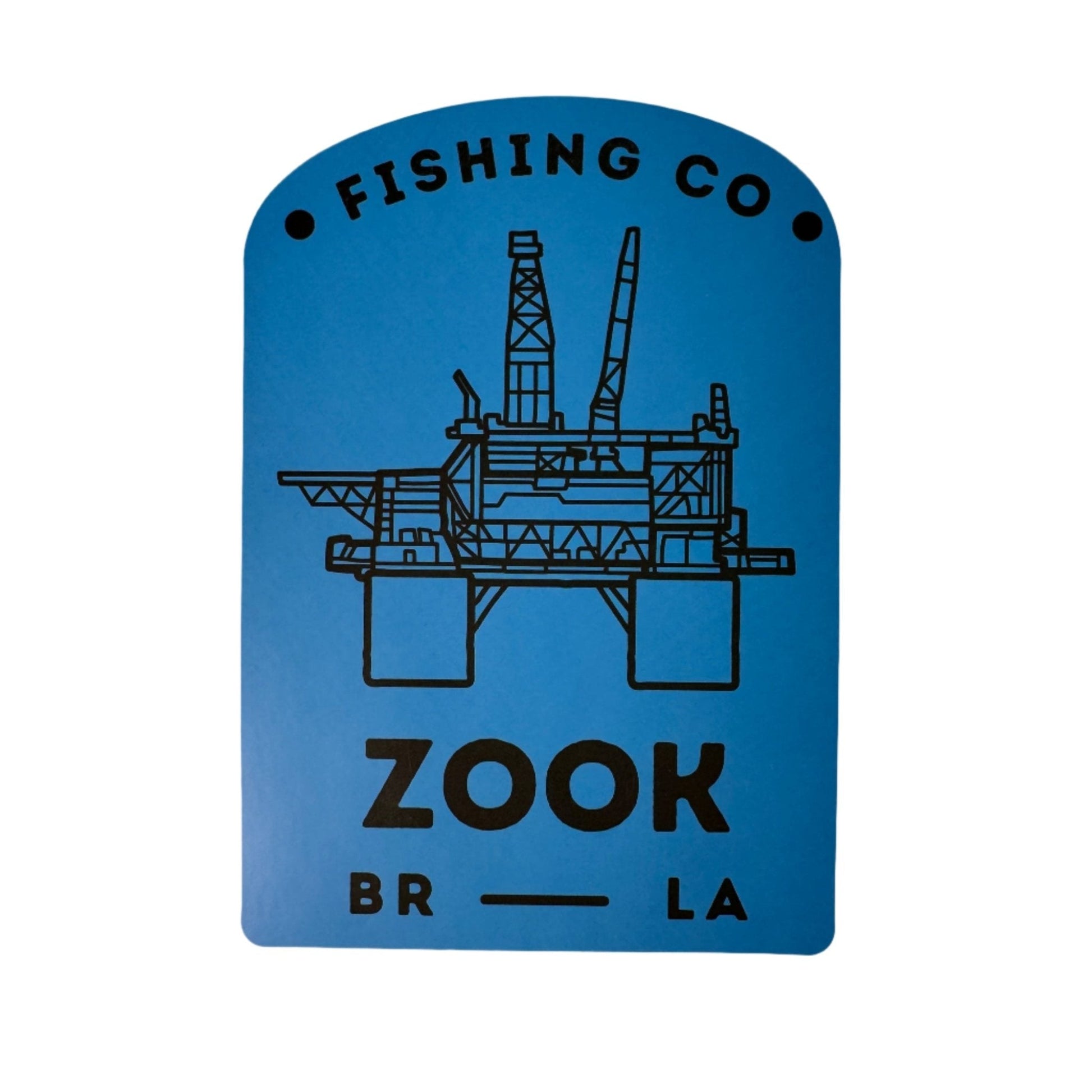 Zook Fishing Co Floater Decal - Angler's Pro Tackle & Outdoors