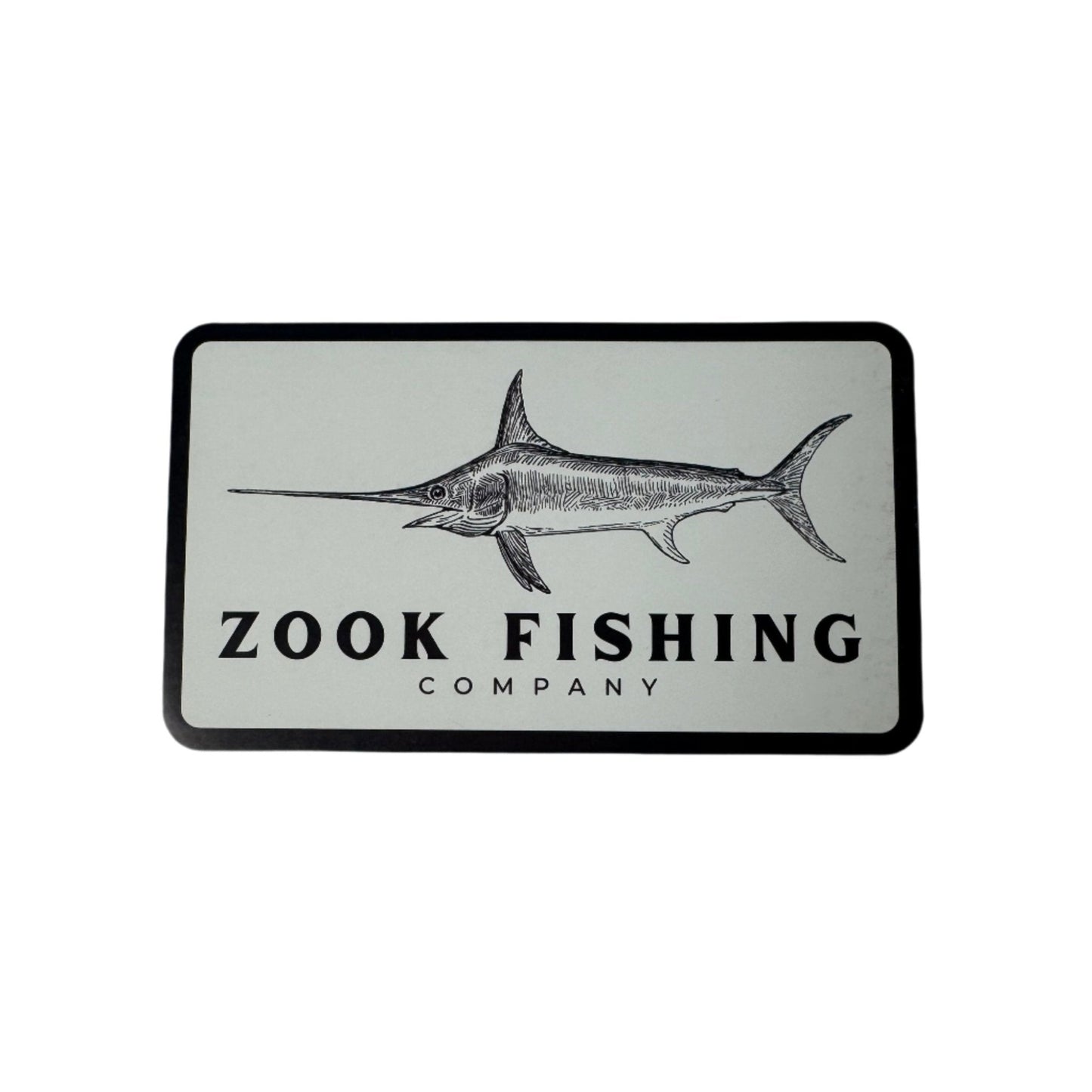 Zook Fishing Co Sword Decal - Angler's Pro Tackle & Outdoors