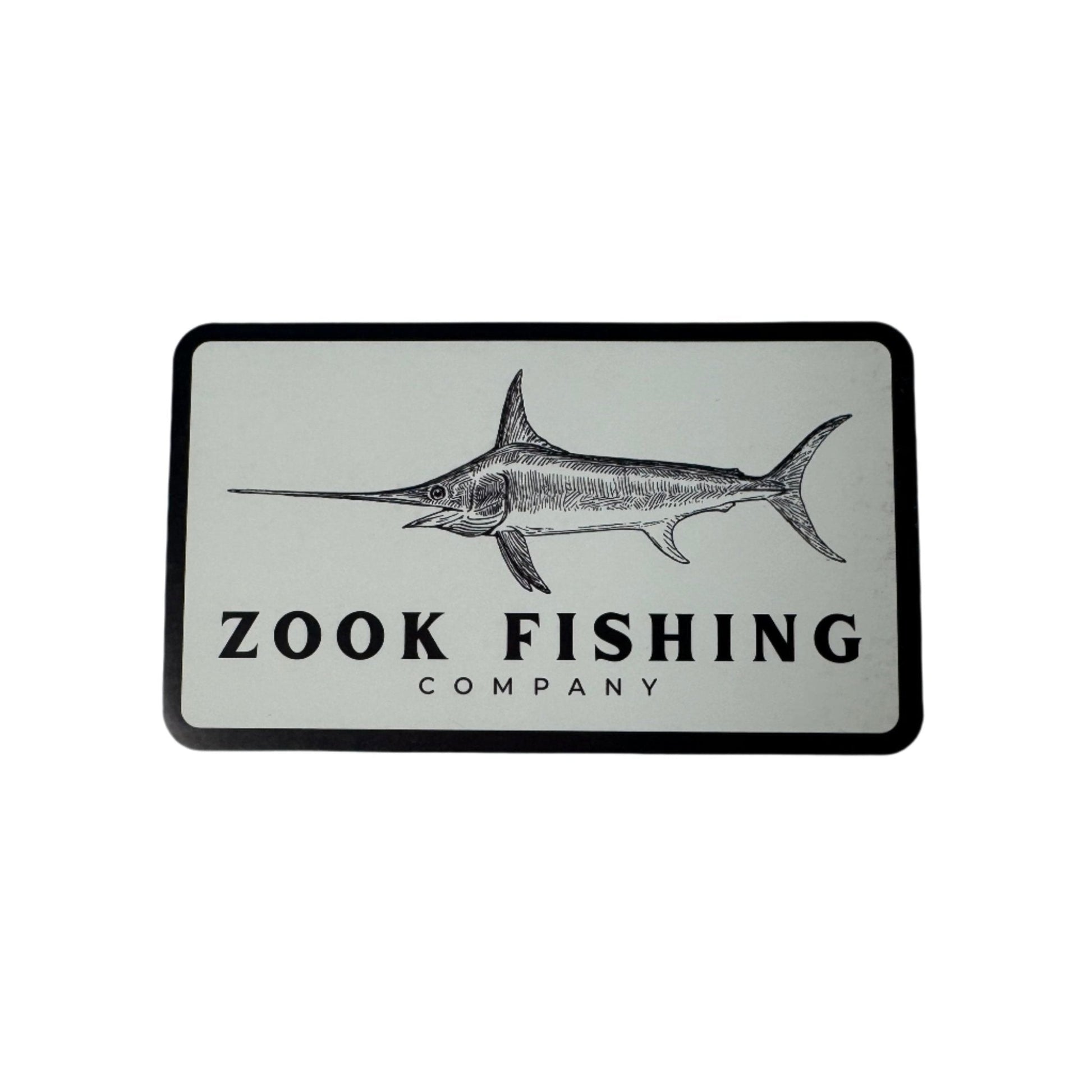 Zook Fishing Co Sword Decal - Angler's Pro Tackle & Outdoors