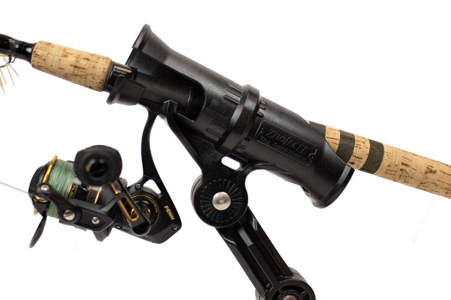Yak Attack Zooka II™ Rod Holder with Track Mounted LockNLoad™ Mounting System